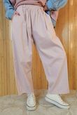 Gaberdine Barrel Pant Rose